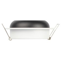 Встраиваемый светильник под лампу GX53 ЭРА KL111 WH/BK белый/черный матовый | Встраиваемые светильники Для ламп GX53