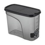 Емкость для сыпучих продуктов БЕСТ 1,5л Графитовый