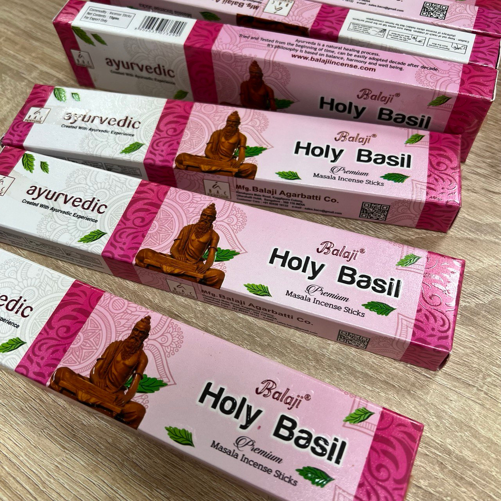 Balaji Holy Basil Благовоние-масала Святой Базилик