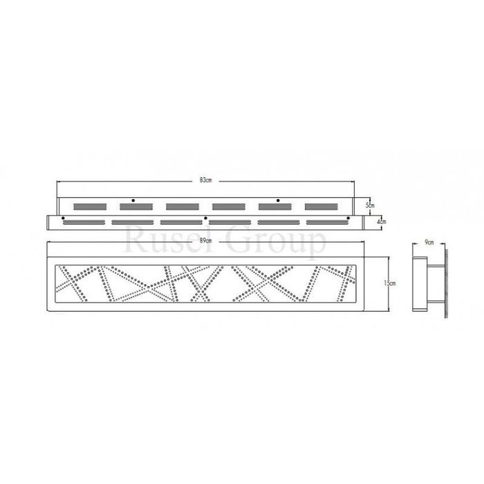 Настенный светильник Swarovski CANDESCO SCD301