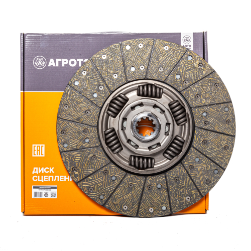 Диск сцепления ведомый, ПАЗ, дв. CUMMINS, d=362мм