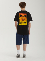 Мужская Футболка Obey Icon Stencil Flame
