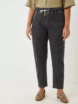 Джинсы на резинке больших размеров