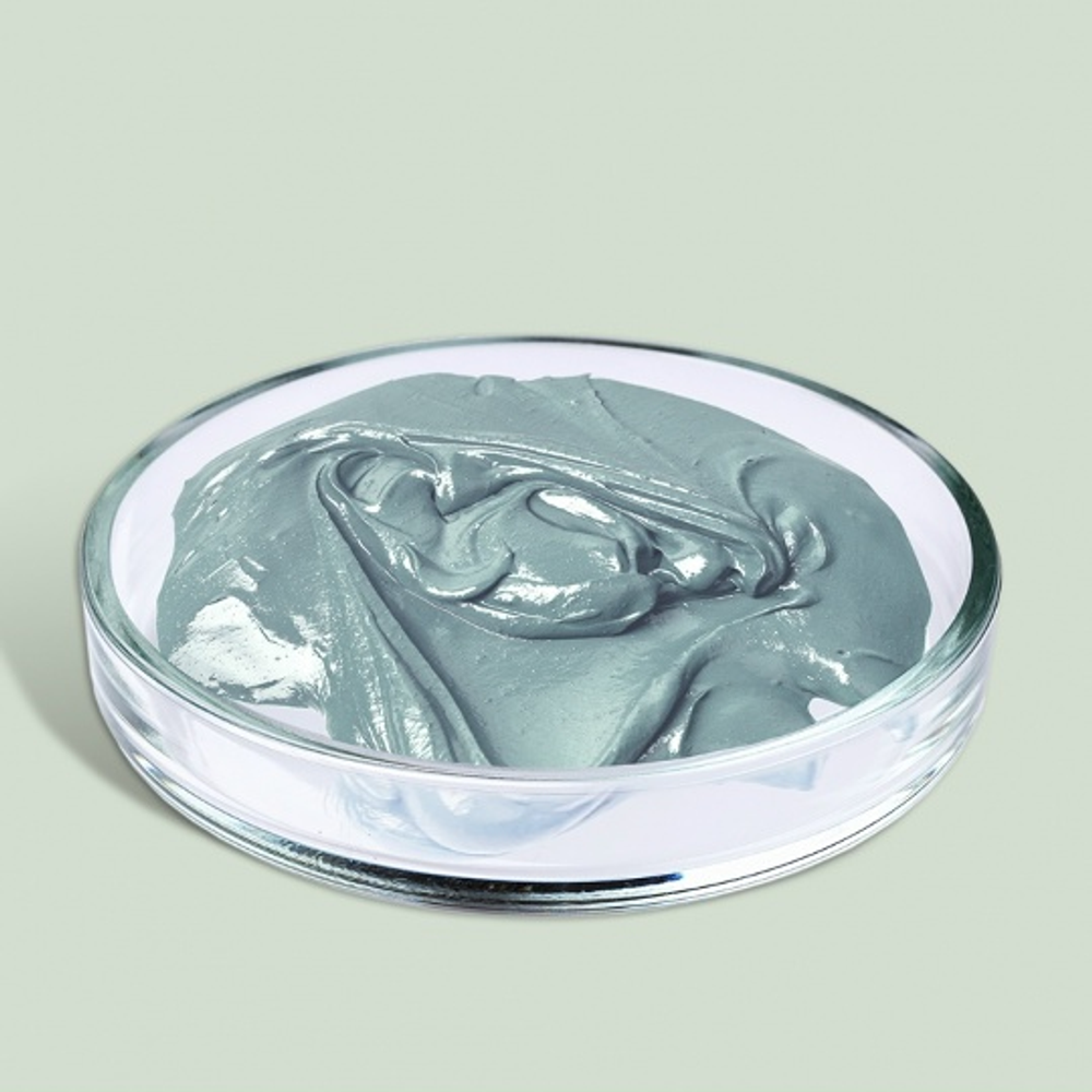 Глиняная маска для лица, шеи и зоны декольте Матирующий эффект Crimean SPA Collection c голубой глиной и маслом арганы, 150г, ТМ КРЫМСКАЯ НАТУРАЛЬНАЯ КОЛЛЕКЦИЯ