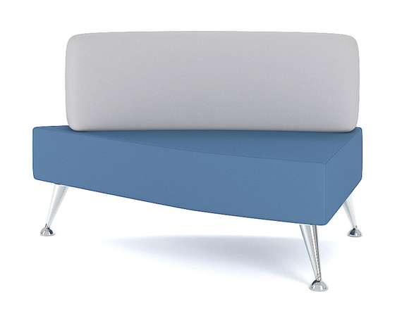 Модуль со спинкой правый Фэшн М23 124*77*80