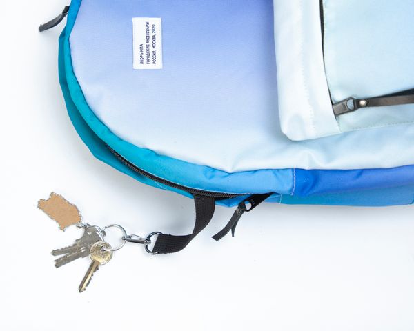 Рюкзак Малый бот '20 дисперсия цвета голубой - фото 4