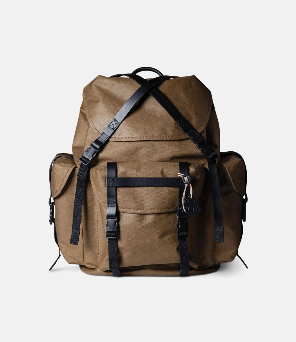 Hard Graft Berg Brownish — рюкзак из ткани X-Pac