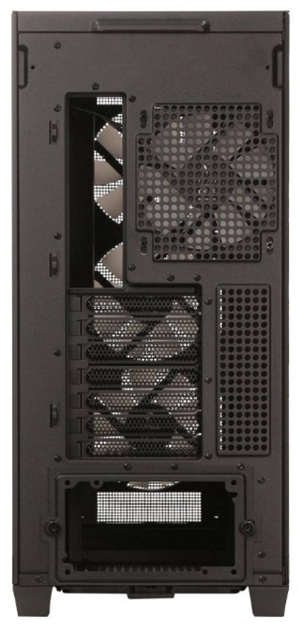 Корпус AeroCool C1-R-BK-V1 черный