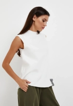 Майка стойка 2 белый