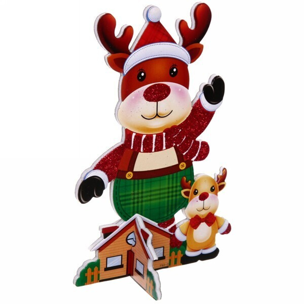 Украшение «Новогоднее настроение» 20*17, микс