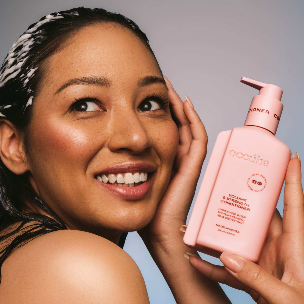 Occuba Volume&Strength Кондиционер объем и сила 250мл для тонких волос