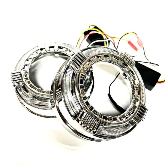 Маска 3.0 ДХО+Ходовый огонь JEEP LED