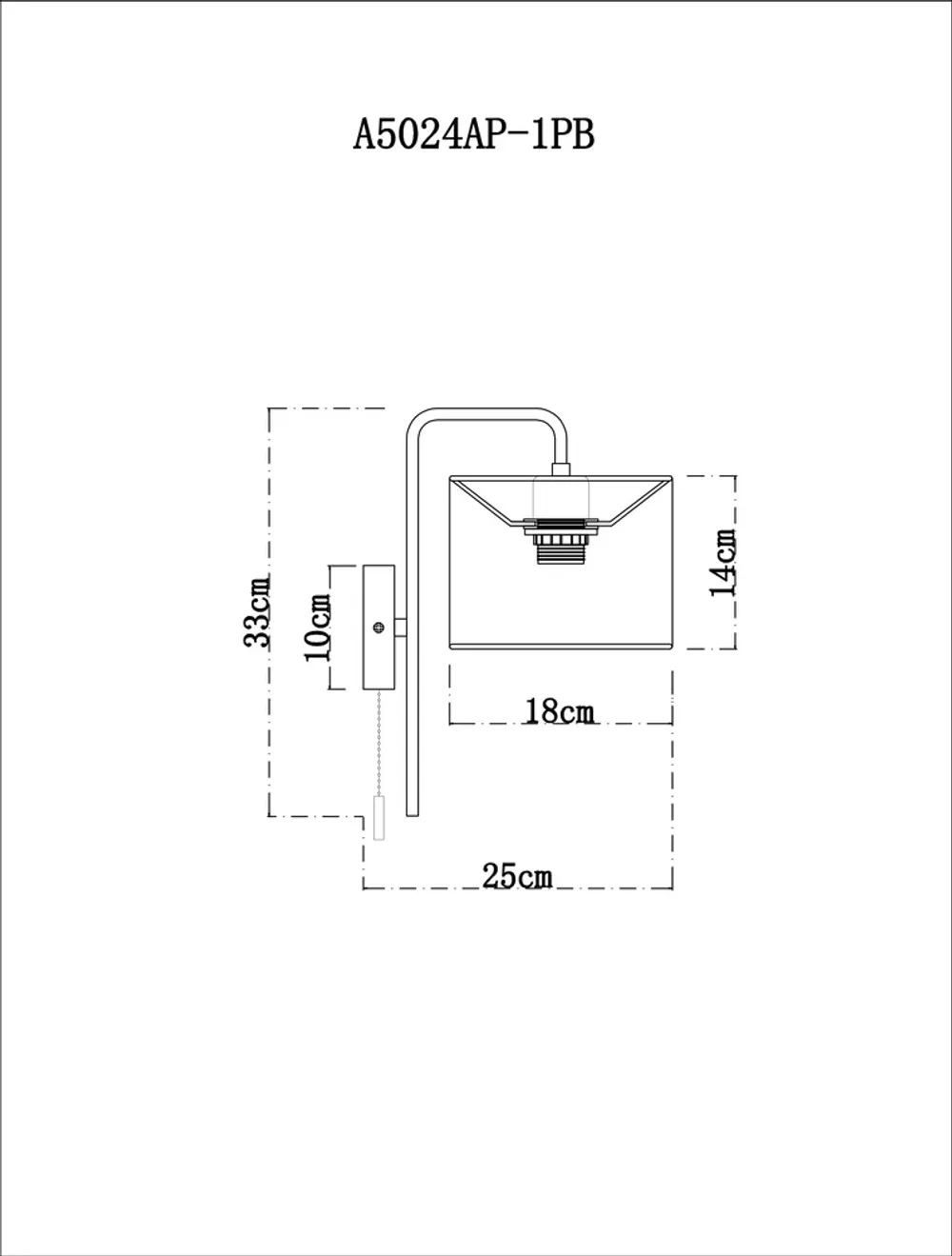 Бра Arte Lamp Rupert