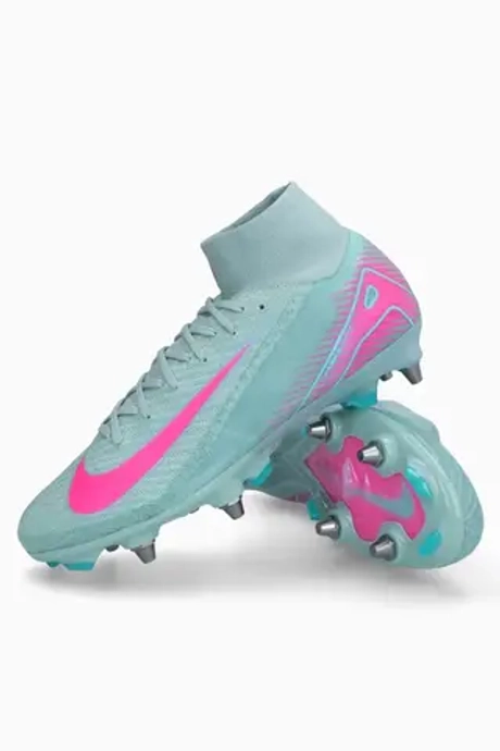 Бутсы Nike Zoom Mercurial Superfly 10 Elite SG-PRO Player Edition - голубой