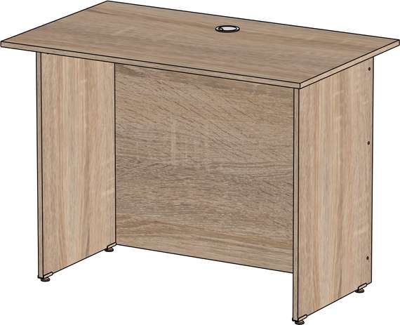 Стол письменный Стандарт Про дуб сонома