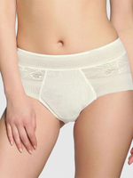 Высокие кружевные трусики Magic Band (Размер: XXL) (Цвет: черный)