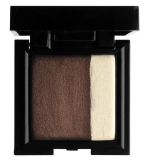 Nouba Запеченные двойные тени для сухого и влажного нанесения HIDDEN BLACK duo eyeshadow 204 4г