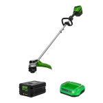 Аккумуляторный триммер Greenworks GD60LTK5 60В (1 x 5 Ач, ЗУ) захват 400 мм, 8.8 кг, 2108307UG