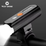 Фонарь велосипедный, передний West Biking YP0701434 (аккум. 3200 mAh, Tape-C)