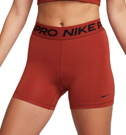 Женские теннисные шорты Nike Pro 365 Short 5in - rugged orange/black - Brown Orange