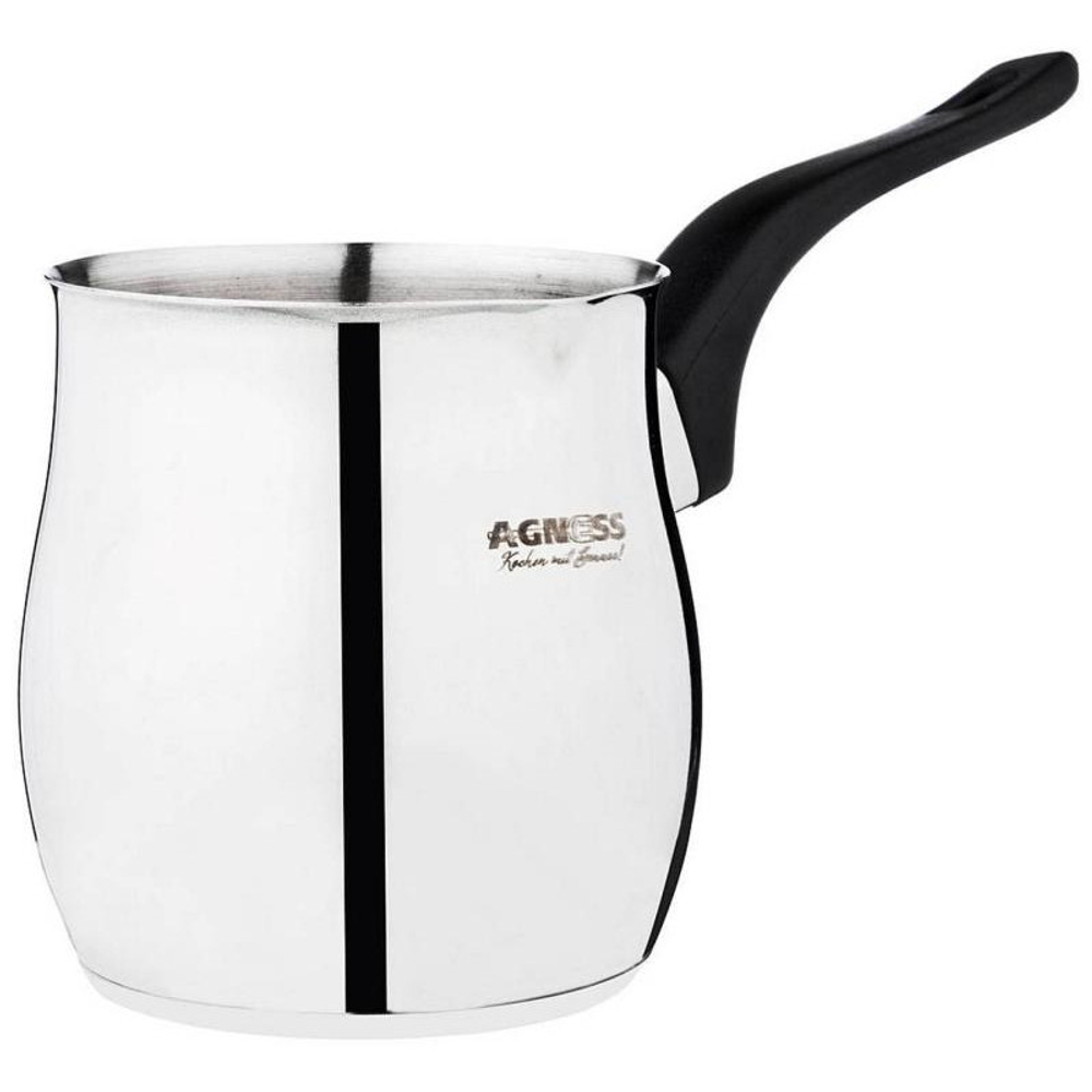 Турка Agness 680мл, индукционное дно (без коробки)