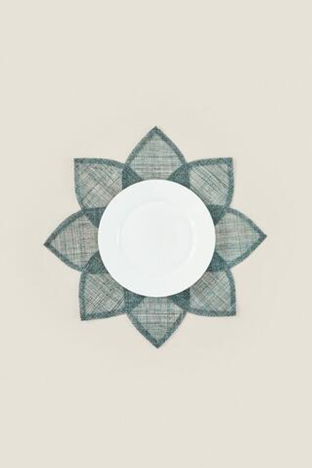 ZARA HOME СЕРВИРОВОЧНАЯ САЛФЕТКА, ЗЕЛЕНЫЙ