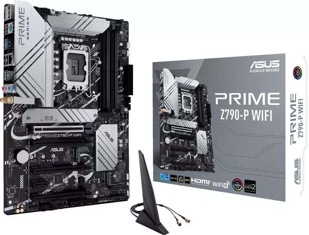 Материнская плата Asus PRIME Z790-P WIFI, LGA1700, Z790, 4*DDR5, ATX; 90MB1CJ0-M0EAY0