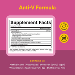 Natural Factors, Anti-V Formula, с клинически подтвержденным эхинамидом, 60 капсул