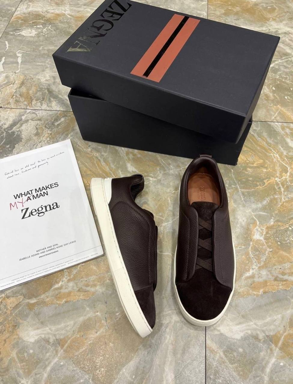 Кеды Zegna