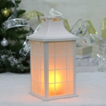 Сувенир с подсветкой «Волшебство» 13*13*31см (работает от 3*ААА), Белый