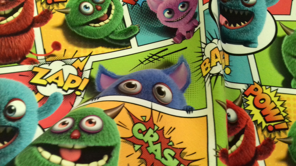 Микровелюр Xpoint (Икспоинт) 0011.01 Монстрики