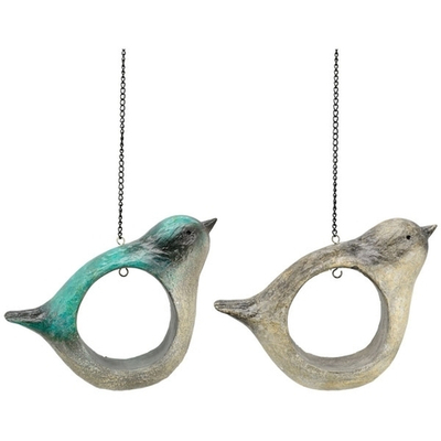 Декор-кормушка "Птица" в ассортименте 22,8x7,3x16,3см