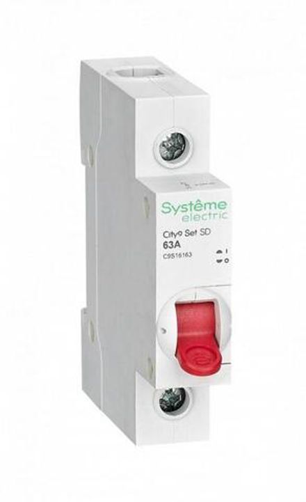 Выключатель нагрузки 1п 63А 230В City9 Set SE C9S16163