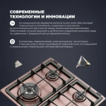 DeLonghi Газовая варочная панель ROF 46 PRO RUS