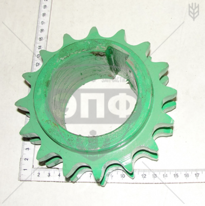 Звездочка РСМ-10.24.00.603 двойная (z=16, t=25,4) натяжника привода изм.стеблей