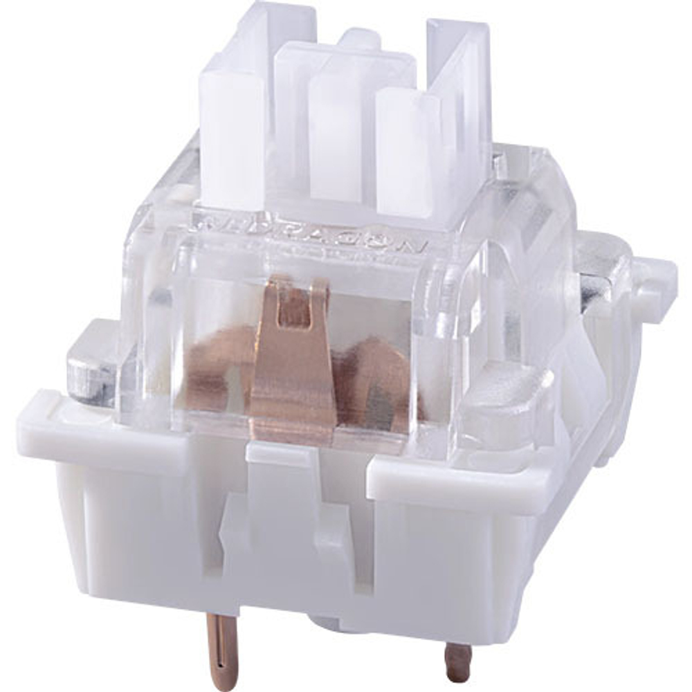 Механическая клавиатура Defender Whisper, бел-син-оранж., тихая