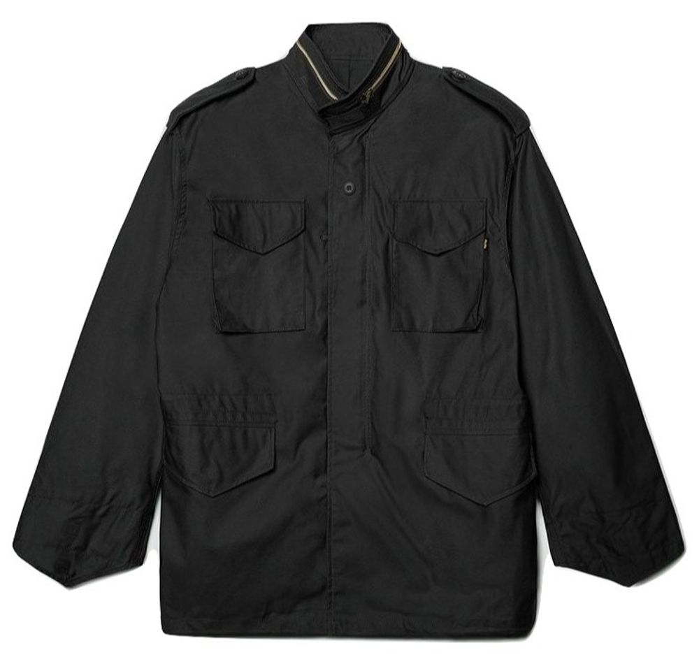 Куртка Alpha Industries M-65 Black (Черная)