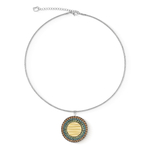 Колье Coeur de Lion Multicolour Pastel Silver 2037/10-1580