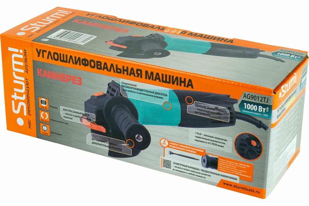 Углошлифовальная машина Sturm AG9012TJ