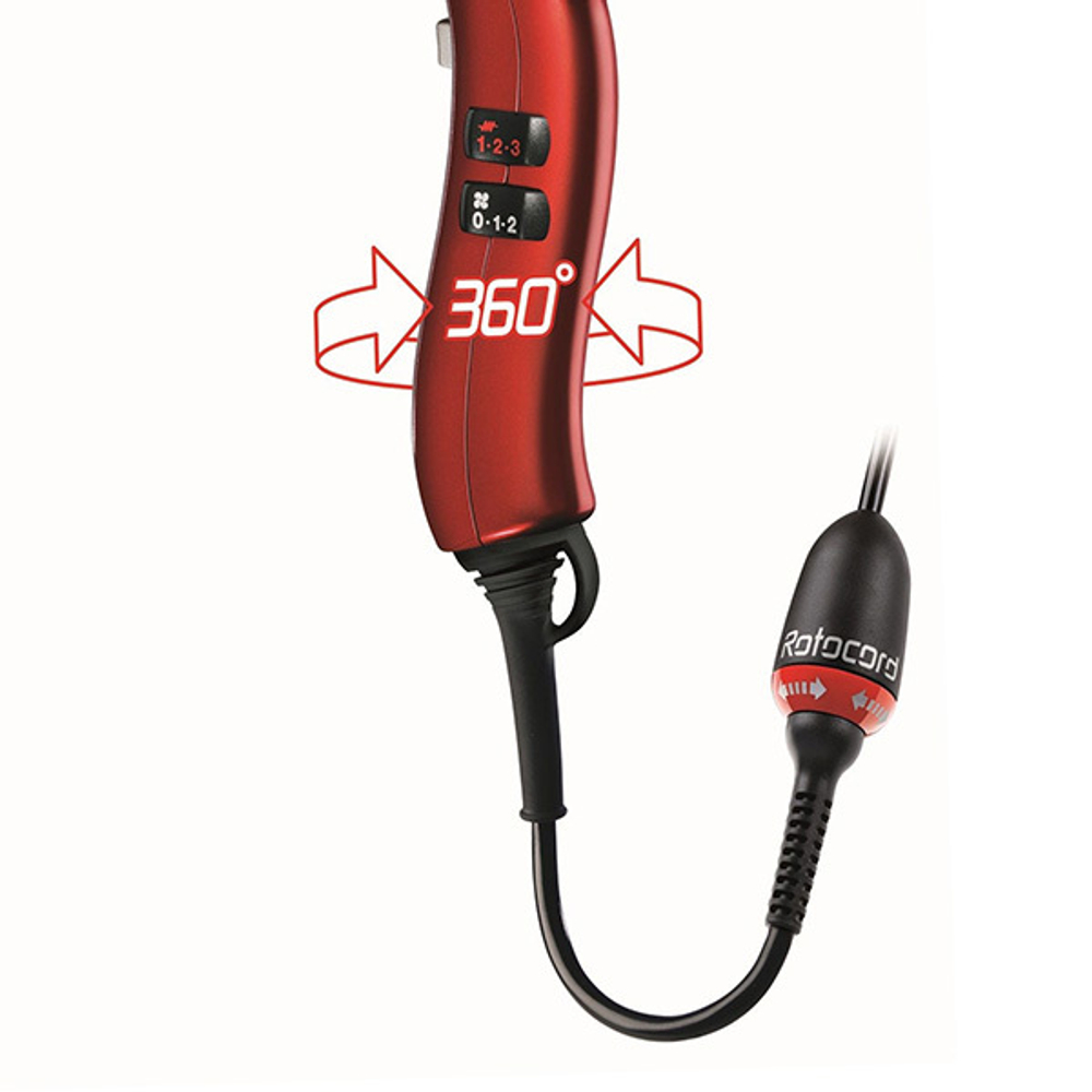 Фен для волос 2000Вт Valera Swiss Nano Ionic Rotocord SN 9200Y RC