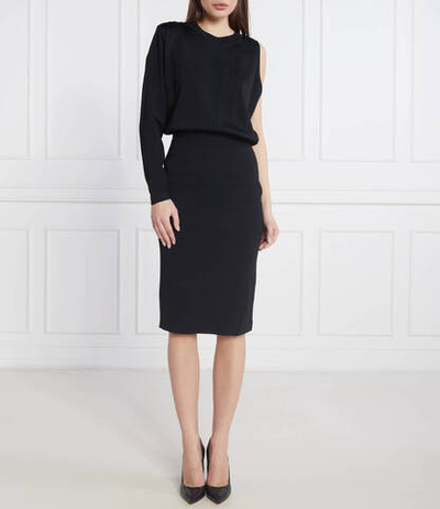 платье asymmetric Karl Lagerfeld - черный(230W1357)