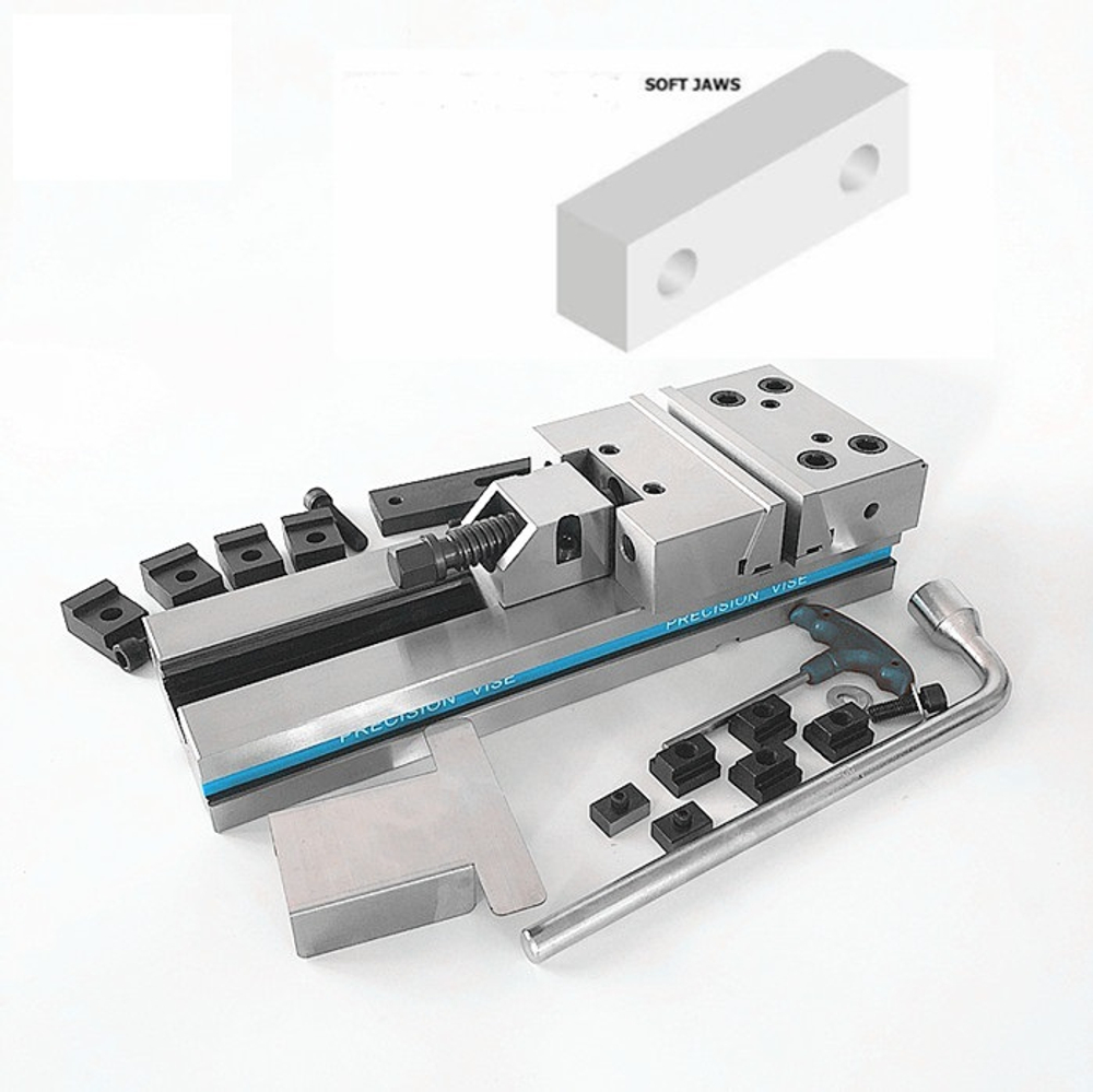 Тиски модульные неповоротные, высокоточные GT200B-I