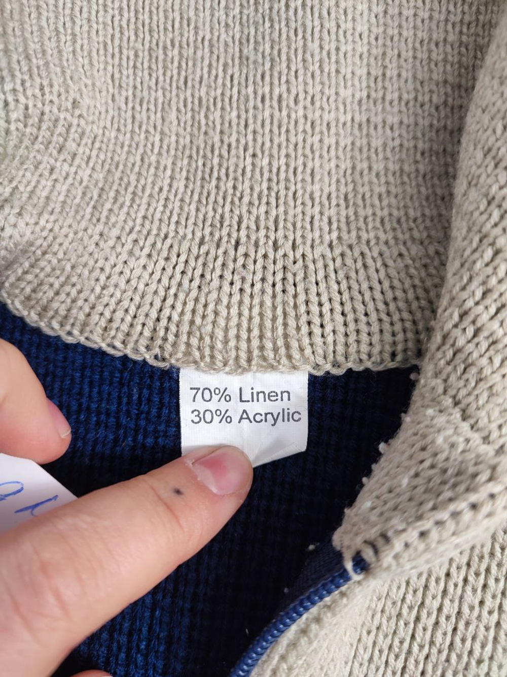 Свитер на молнии на 3 года