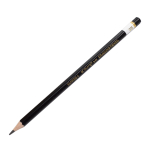 Набор ч/г карандашей Yalong (2Н-1, Н-1, НВ-2, В-2, 2В-2, 3В-2, 4В-2), дерево, без ластика, шестигранный, заточенный, черный корпус, европодвес, в уп. по 12 шт.