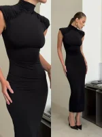 Платье Solo maxi, Черное