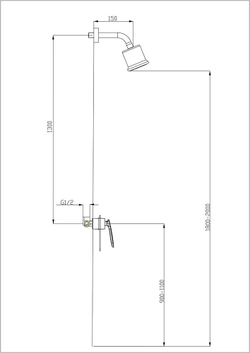 Душевая система Timo Helmi SX-4079/00-16 SM