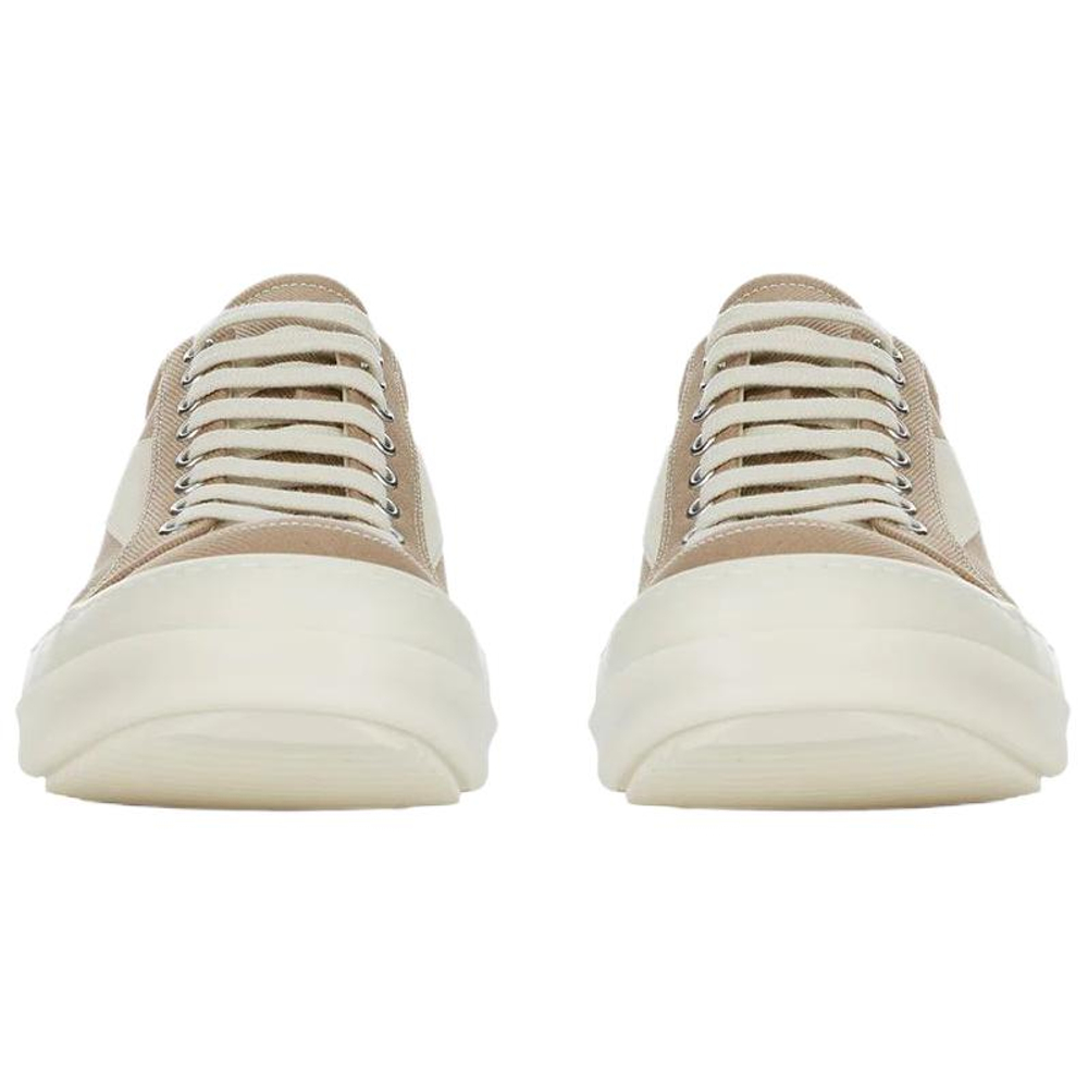 Rick Owens DRKSHDW SS26 Low top Canvas Shoes Men"s Beige