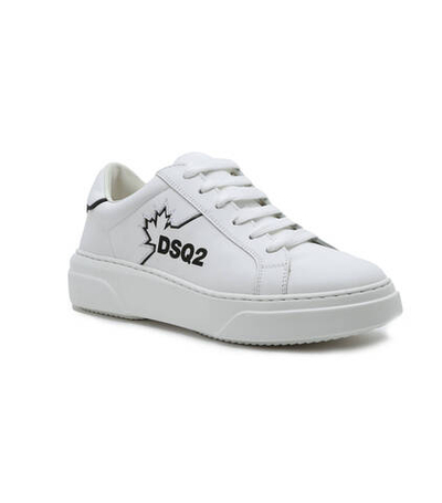Кожаные кроссовки Dsquared2 - белый(SNW0233 01500001)