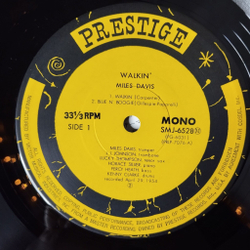 Винтажная виниловая пластинка LP Miles Davis All Stars Walkin (Japan 1976) (No Obi)