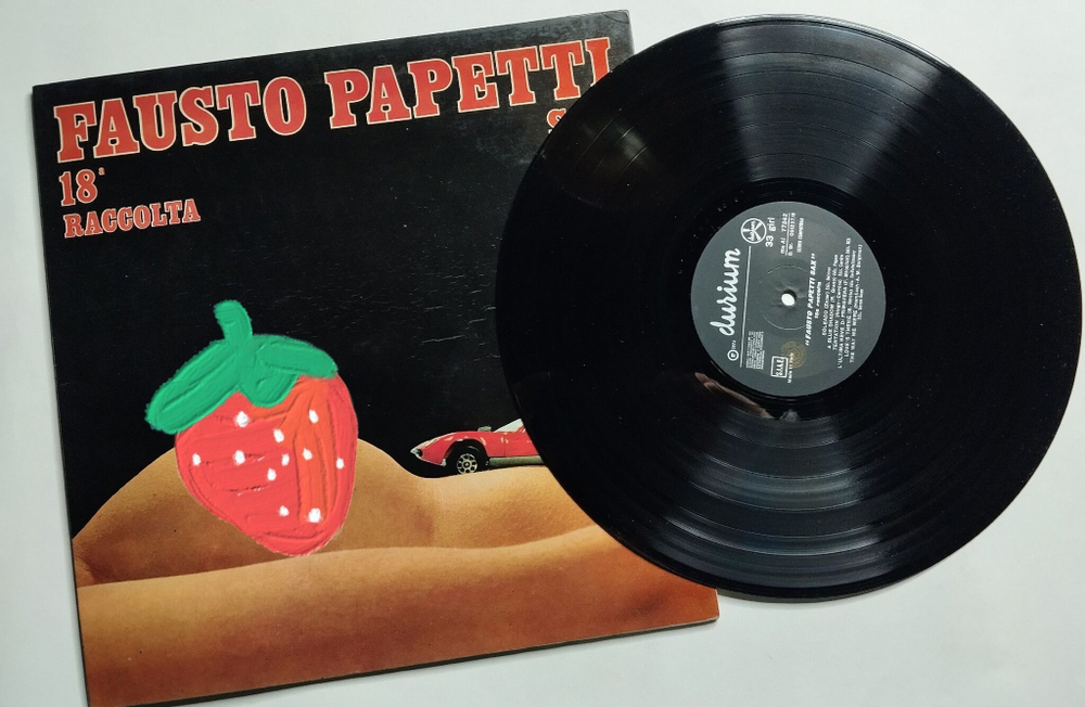 Винтажная виниловая пластинка LP Fausto Papetti 18a Raccolta (Italy 1974)